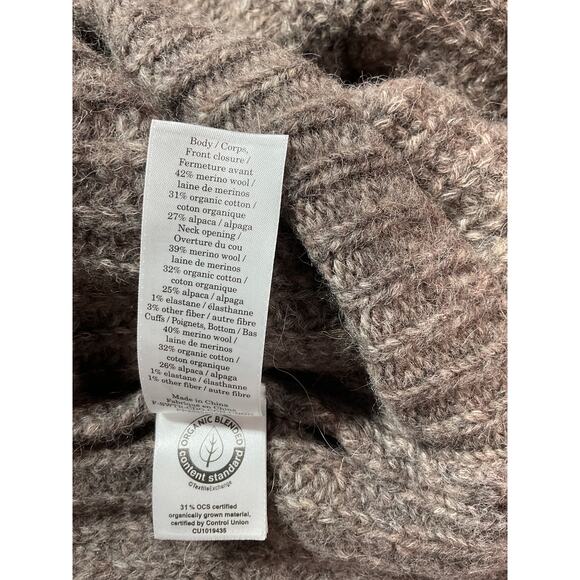 Everlane 'The Fisherman' Black Cardigan Size S - NWT - Picture 5 of 5